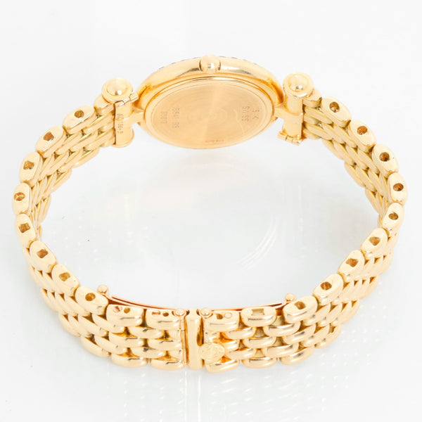 Vintage Van Cleef & Arpels 18K Yellow Gold Diamond Watch