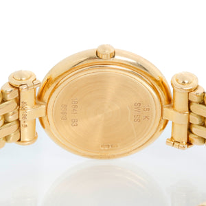 Vintage Van Cleef & Arpels 18K Yellow Gold Diamond Watch