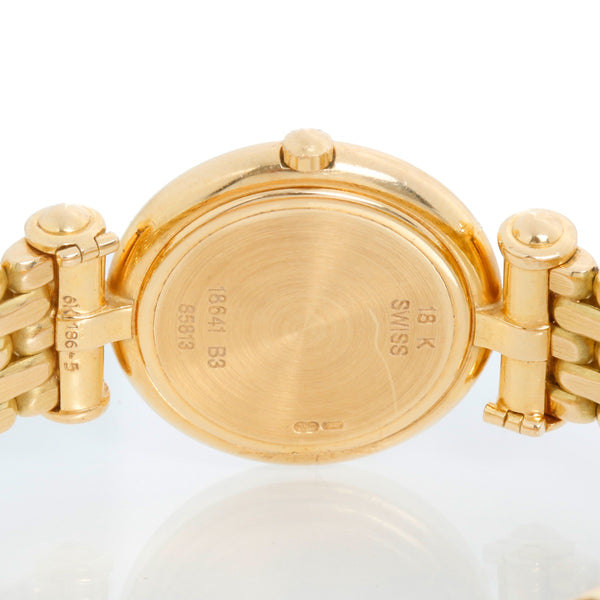 Vintage Van Cleef & Arpels 18K Yellow Gold Diamond Watch