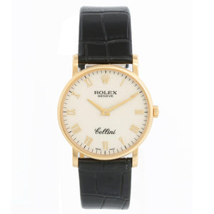 Rolex Cellini 5115  18k Yellow Gold Men's Watch