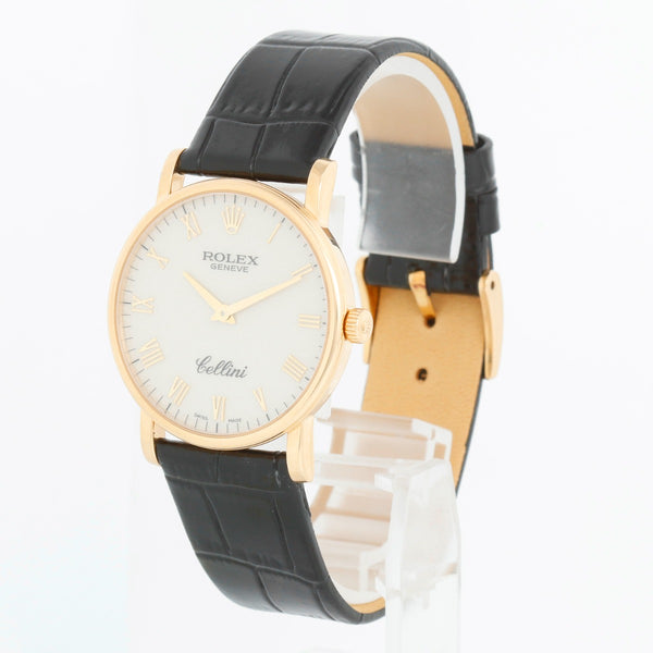 Rolex Cellini 5115  18k Yellow Gold Men's Watch