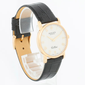 Rolex Cellini 5115  18k Yellow Gold Men's Watch