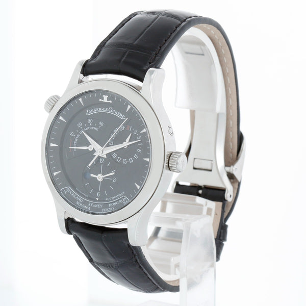 Jaeger-LeCoultre Master Geographic Stainless Steel Ref 142.8.92S Watch
