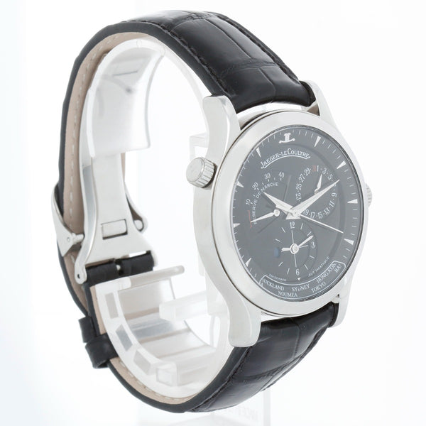 Jaeger-LeCoultre Master Geographic Stainless Steel Ref 142.8.92S Watch