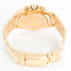 Men's Rolex Cosmograph Daytona 18k Gold Watch 116528