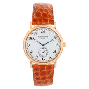 Patek Philippe Calatrava 18k Rose Gold Men's Watch 5022R