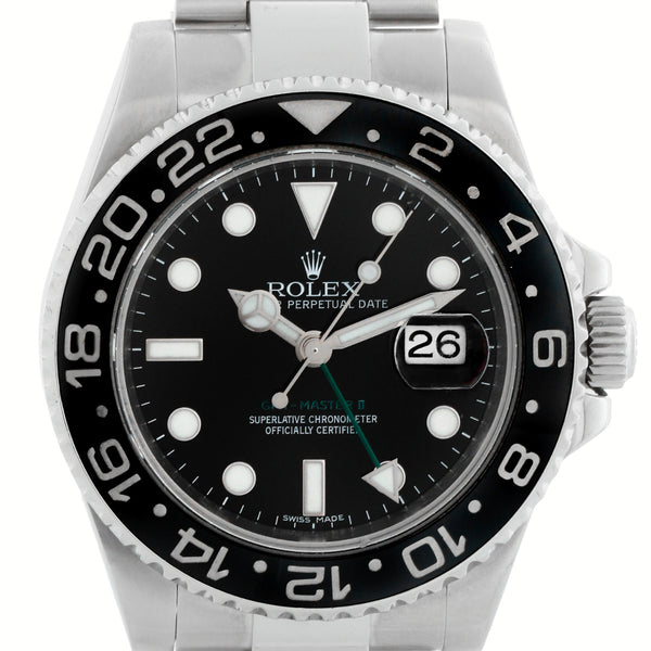Men's Rolex GMT-Master II Watch Ceramic Bezel 116710 (116710N)