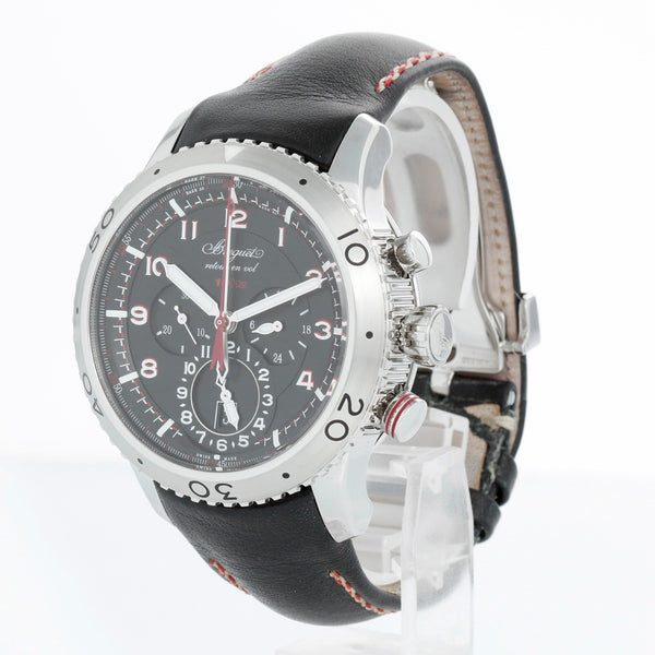Breguet Type XXII  Transatlantique Chrono Men's Watch Ref 3880