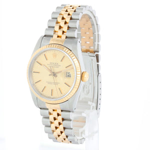 Rolex Datejust Men's 2-Tone Watch Jubilee Band 16233
