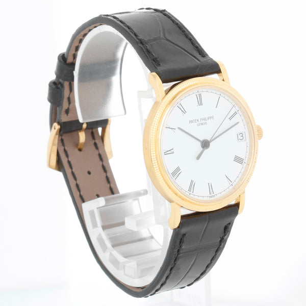 Patek Philippe Calatrava Ref. 3802J /200 Hobnail Mens Watch