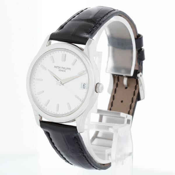 Very Rare Patek Philippe Calatrava Platinum Ref 3998 P Men's Watch