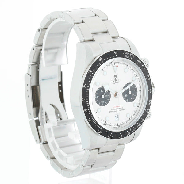 Tudor Black Bay Stainless Steel Chrono Men's Watch 79360N