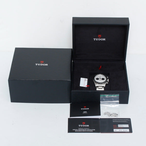 Tudor Black Bay Stainless Steel Chrono Men's Watch 79360N