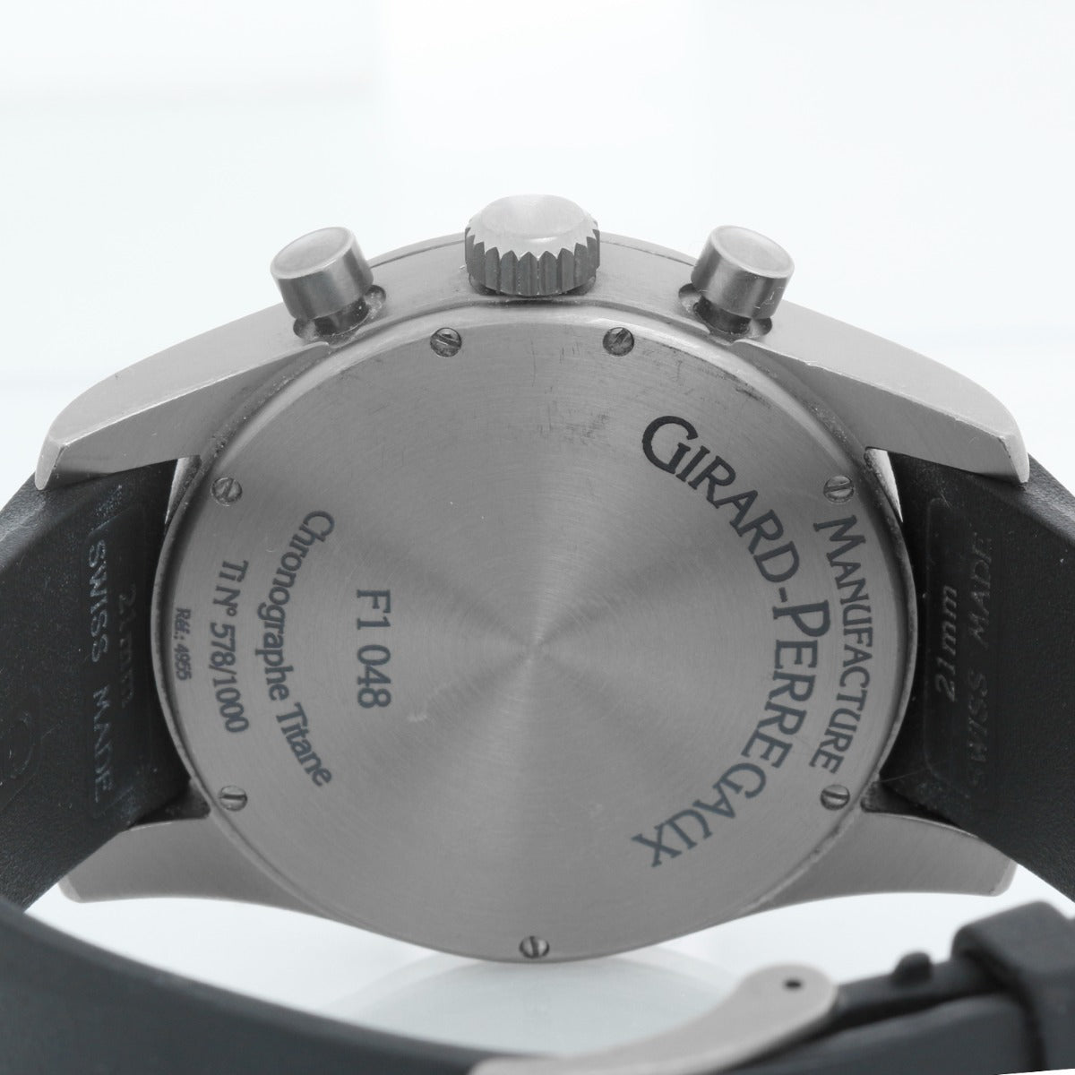 Girard Perregaux Ferrari F1 048 Men's Titanium Watch 4955