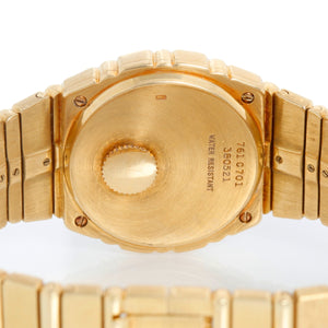 Piaget Polo 18K Yellow Gold Pave Diamond Ladies Watch  761 C701