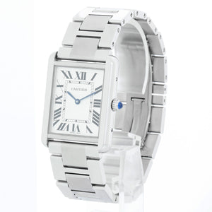Cartier Tank Solo Stainless Steel Men's Watch W5200014 3169