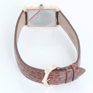 Cartier Tank Solo 18K Rose Gold Men's Watch W5200024 3168