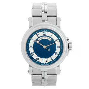 Breguet Marine Automatic Big Date Men's Stainless Steel Watch 5817 ST