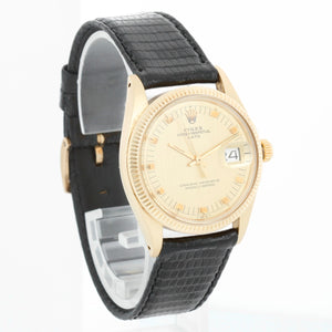Rolex Date 1503 Men's Yellow Gold Sigma Dial Watch