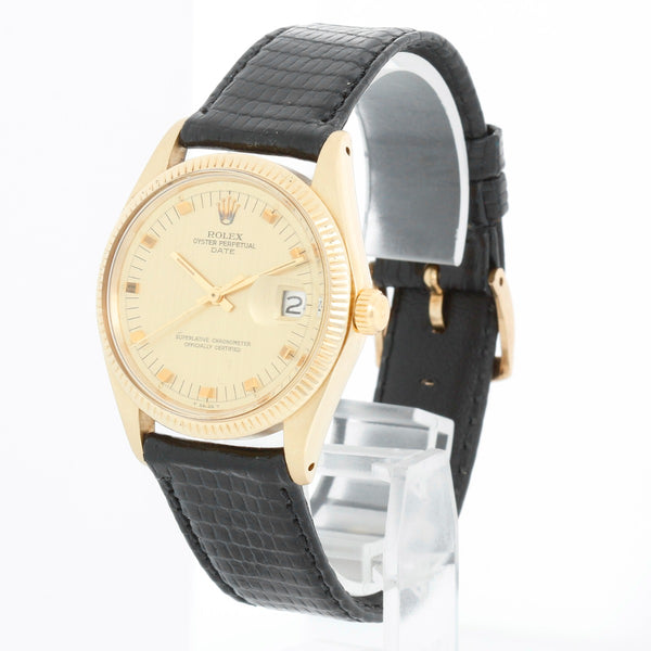 Rolex Date 1503 Men's Yellow Gold Sigma Dial Watch