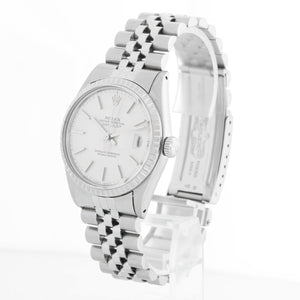 Rolex Datejust Men's Steel Silver Dial Watch 16030