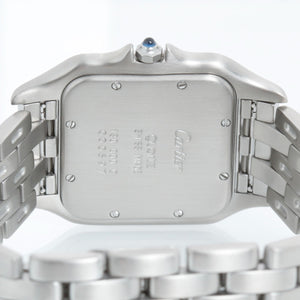 Cartier Jumbo Panther Stainless Steel Men's Quartz Watch with Date W25032P5