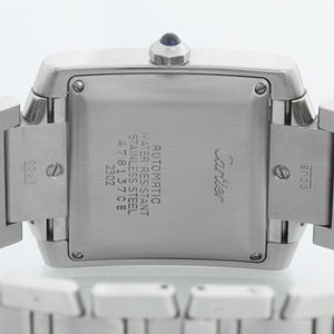 Cartier Tank Francaise Automatic Men's Stainless Steel Watch W51002Q3 2302