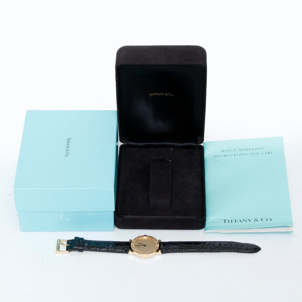 Tiffany & Co. Midsize Atlas 18K Yellow Gold Watch Ref. 0630