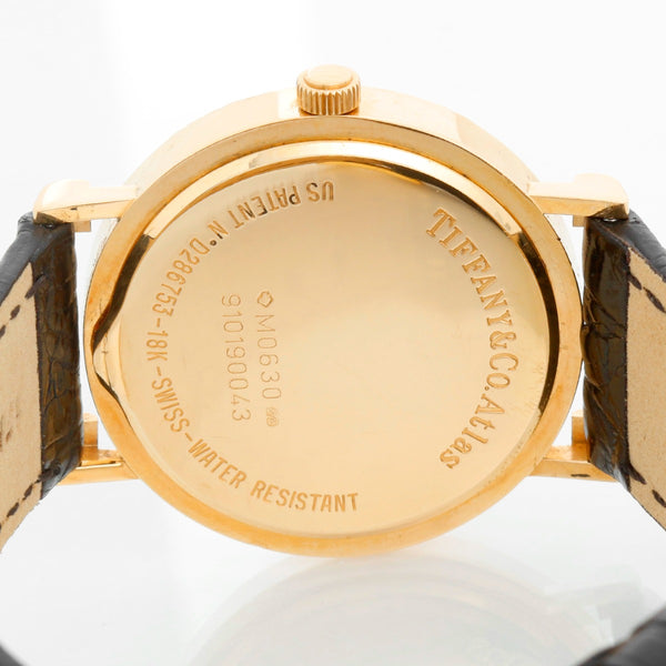 Tiffany & Co. Midsize Atlas 18K Yellow Gold Watch Ref. 0630
