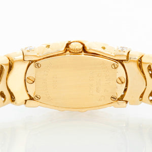 Tiffany & Co. Ladies Vannerie 18K Yellow Gold Watch 12.0504