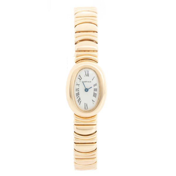 Cartier Baignoire 18K Yellow Gold Watch W15045D8