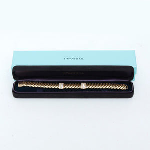 Tiffany & Co. Ladies Vannerie Diamond Bracelet