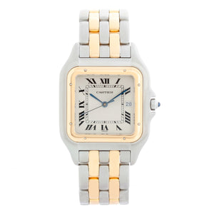Cartier Men's 2-Tone Steel Gold Jumbo Panther Watch 187957