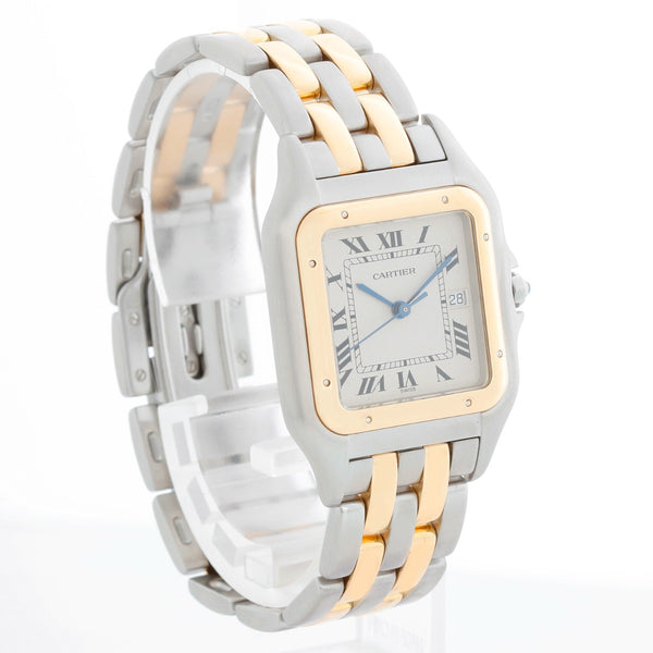 Cartier Men's 2-Tone Steel Gold Jumbo Panther Watch 187957