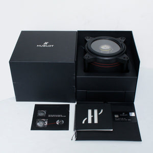 Hublot Big Bang Ferrari Ceramic Carbon Fiber Chronograph Watch 401.CQ.0129.VR