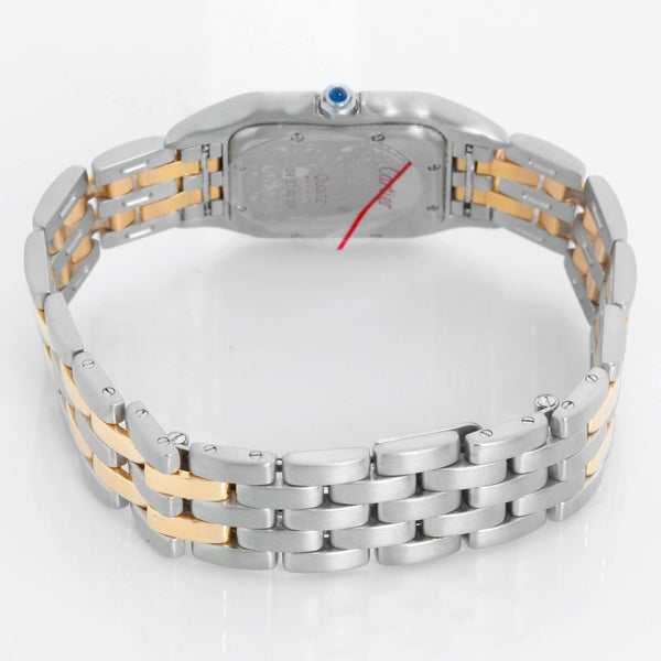 Cartier Panther Midsize 2-Tone 2-Row Steel & Gold Watch W25028B8