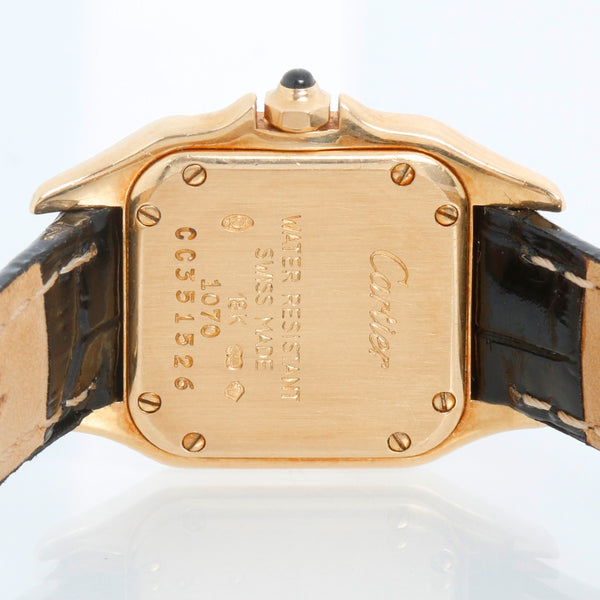 Cartier Panther Ladies 18k Yellow Gold Watch 1070