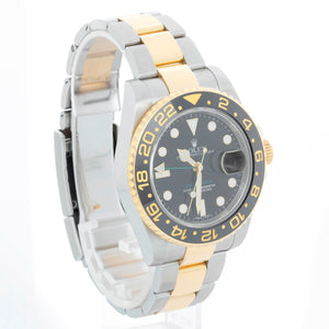Rolex GMT-Master II 2-Tone Men's Watch with Green GMT hand 116713