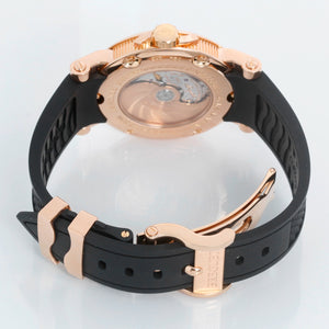 Breguet Marine Automatic Big Date Men's 18k Rose Gold Watch 5817