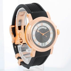 Breguet Marine Automatic Big Date Men's 18k Rose Gold Watch 5817