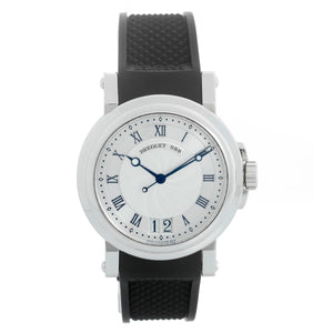 Breguet Marine Automatic Big Date Men's Stainless Steel Watch 5817ST125V8