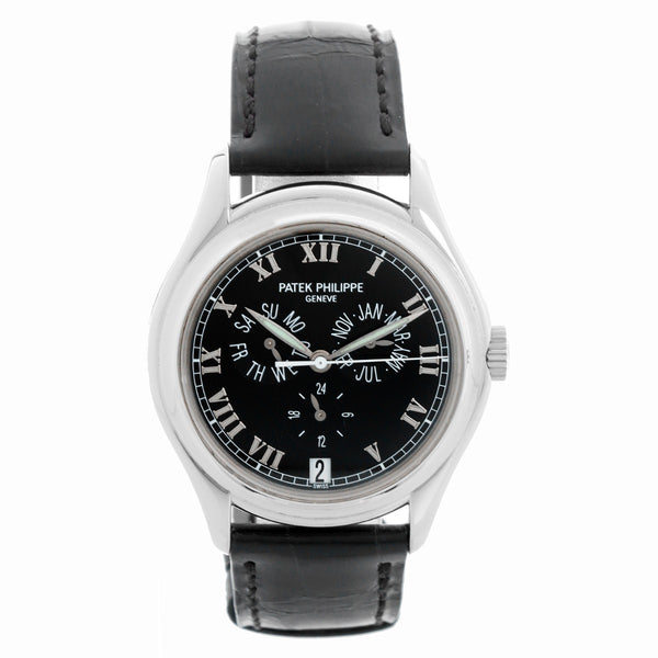 Patek Philippe Men's Annual Calendar White Gold Watch Ref. 5035G