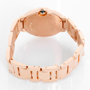 Cartier Ballon Bleu Midsize 18k Rose Gold Watch WE902026 3003