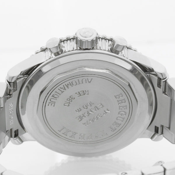 Breguet Transatlantique Type XXI Flyback Chronograph Men's Steel Watch Ref. 3810 (or 3810ST/92/SZ9) – Image 4