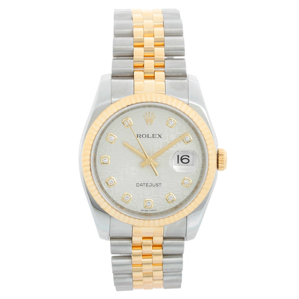 Rolex Datejust Men's 2-Tone Watch 116233