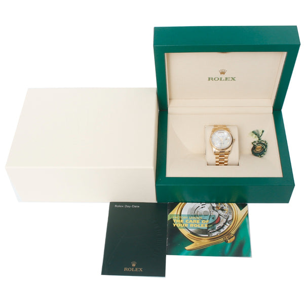 Rolex President Day-Date 18k 118238 Mother of Pearl Roman