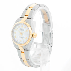 Ladies Rolex Datejust Watch 69173 Rolex White Dial