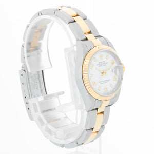 Ladies Rolex Datejust Watch 69173 Rolex White Dial
