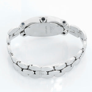 Chopard Happy Sport Ladies Stainless Steel watch with Floating Diamonds 27/8418-3002