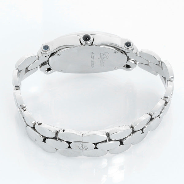 Chopard Happy Sport Ladies Stainless Steel watch with Floating Diamonds 27/8418-3002